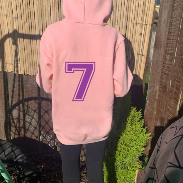 Personalized Kids Name Soccer Cozy Hoodie| Cloth11603