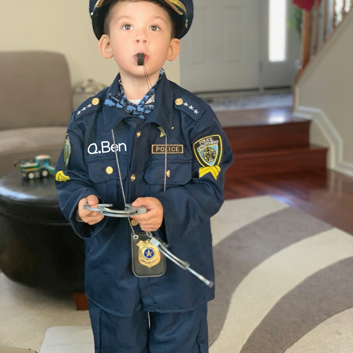 [Copy]Personalized Kids Embroidery Costume Doctor Coat| YESHalloween02