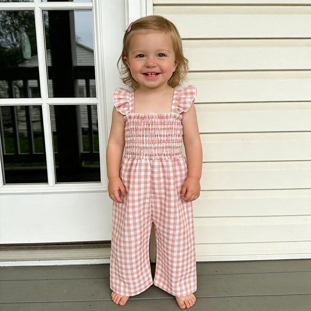 Personalized Girl Summer Jumpsuit| Pants40