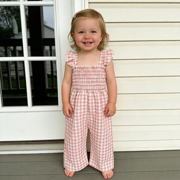 Personalized Girl Summer Jumpsuit| Pants40