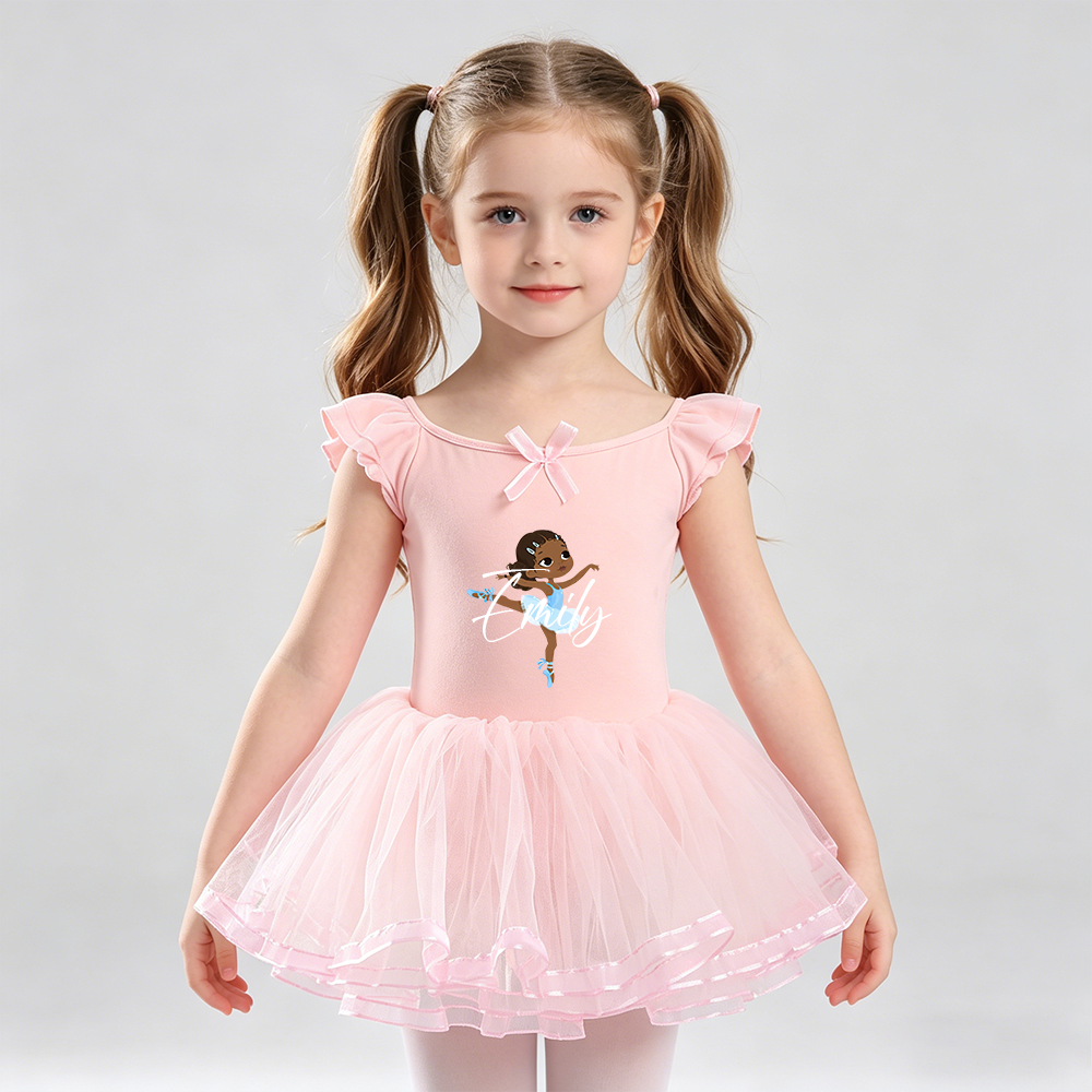 Personalized Girl Ballet Dance Tutu Dress| Dress87