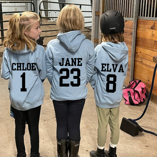 Personalized Kids Football Cozy Hoodie| Cloth11604