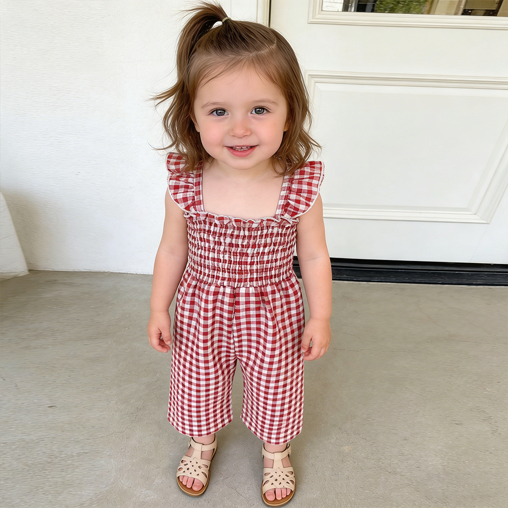 Personalized Girl Summer Jumpsuit| Pants40