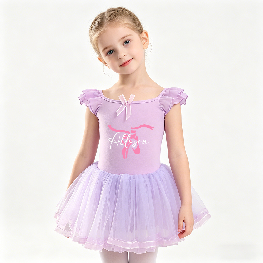 Personalized Girl Ballet Dance Tutu Dress| Dress87