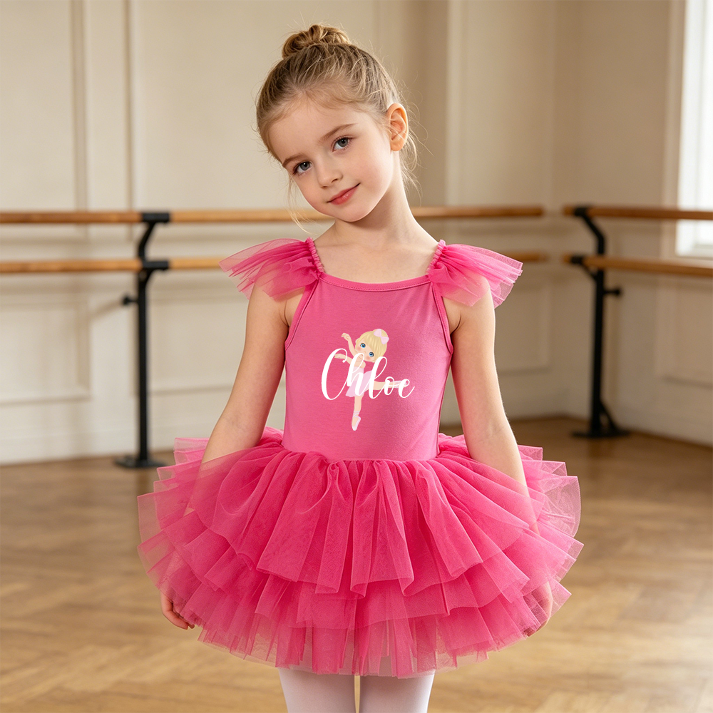 Personalized Girl Ballet Dance Tutu Dress| Dress88