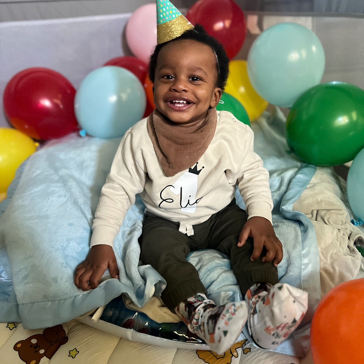 Personalized Kids Name Age Sweatshirt| Cloth1502