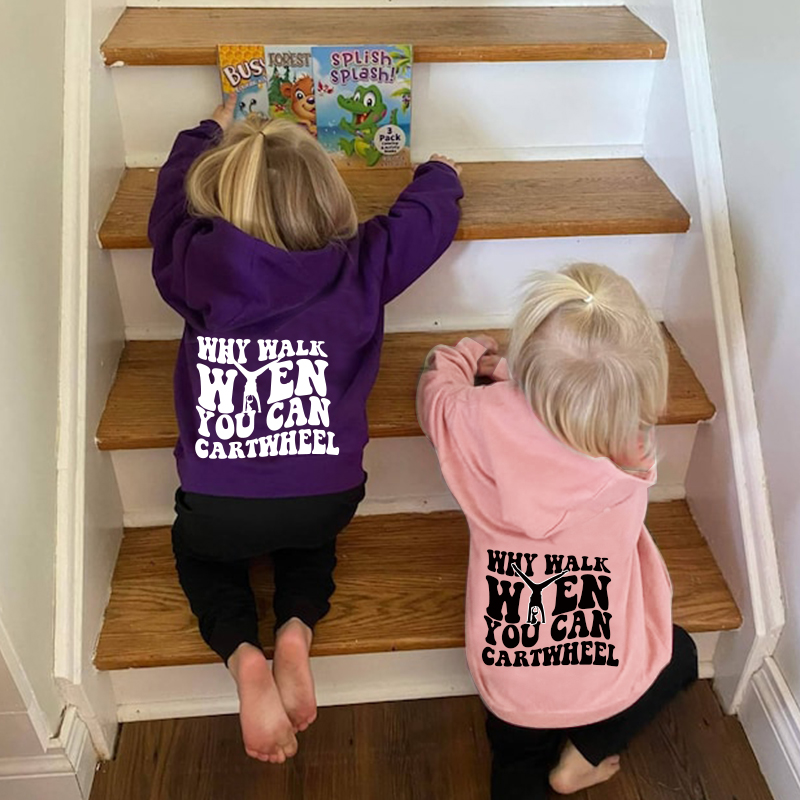 Personalized Kids Gymnastics Cozy Hoodie| Cloth11605