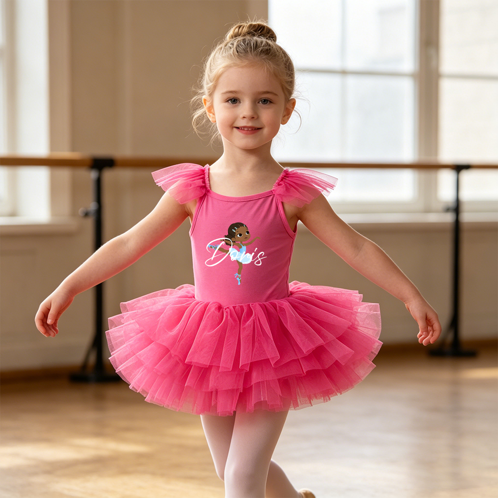 Personalized Girl Ballet Dance Tutu Dress| Dress88