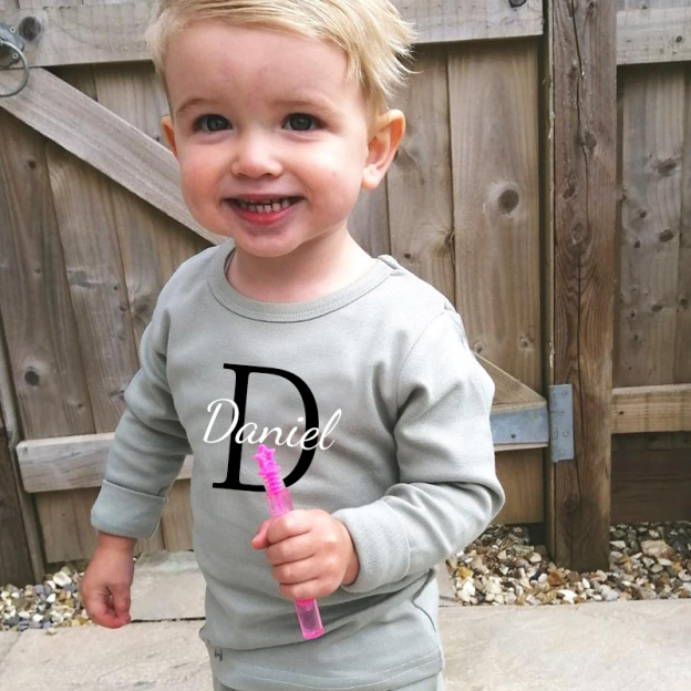 Personalized Kids Cozy Unisex Sweatshirt Set| Cloth108