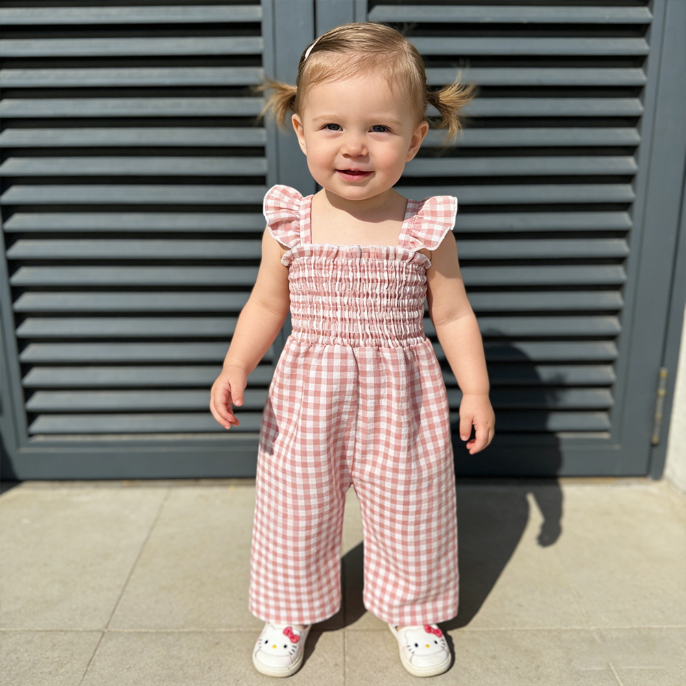 Personalized Girl Summer Jumpsuit| Pants40