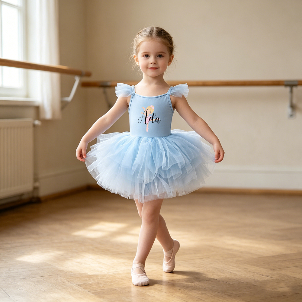 Personalized Girl Ballet Dance Tutu Dress| Dress88
