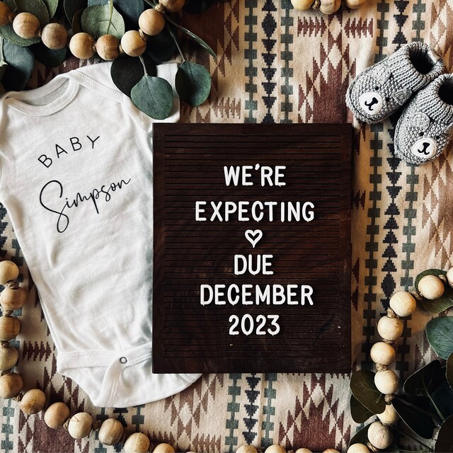 Personalized Pink Rabbit Initial Baby Onesie| BBCloth08