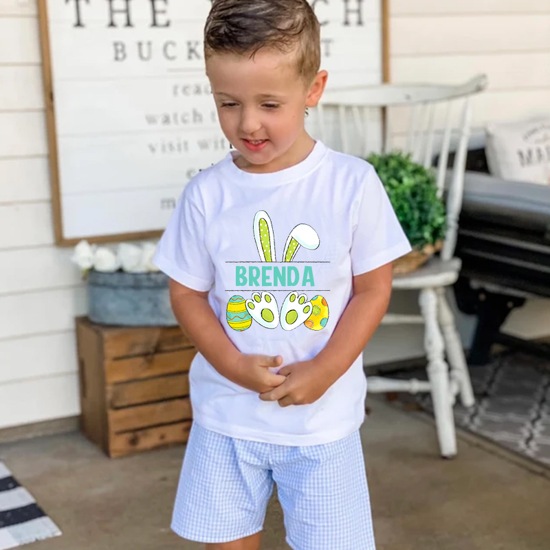 Personalized Kids Easter T-Shirt| Cloth130