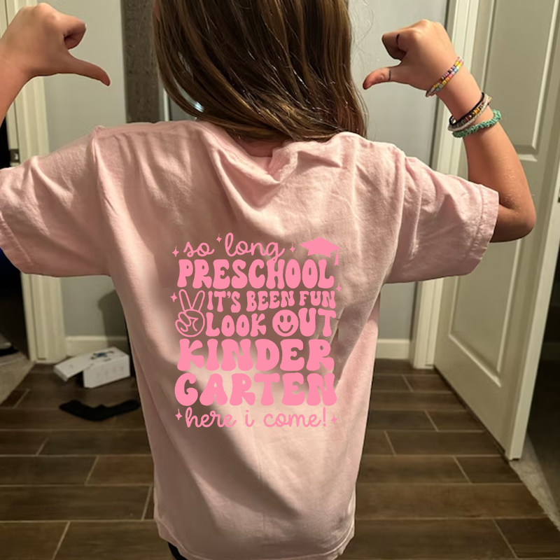 Personalized Kids Here I Come School T-Shirt| Cloth166