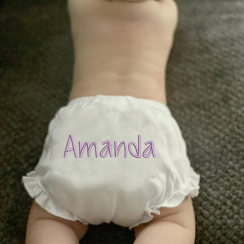 Personalized Baby Bloomers Name Diaper Cover| BBCloth49