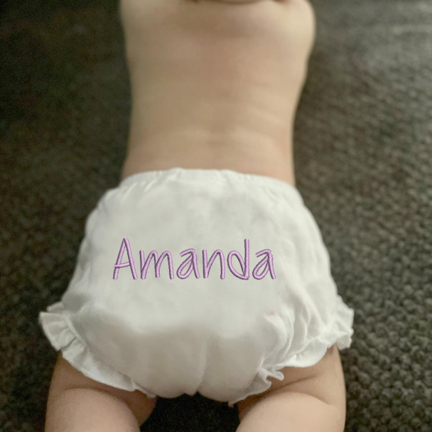 Personalized Baby Bloomers Name Diaper Cover| BBCloth49