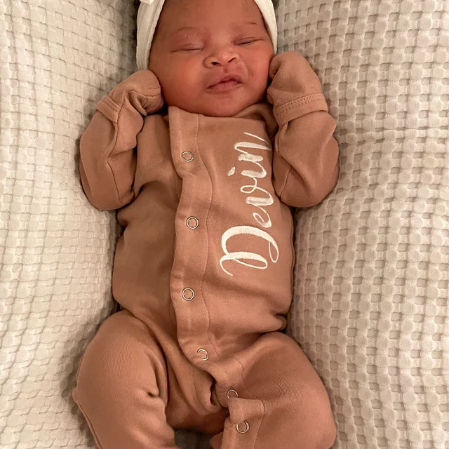 Personalized Baby Monogrammed Going Home Sets| BBCloth51