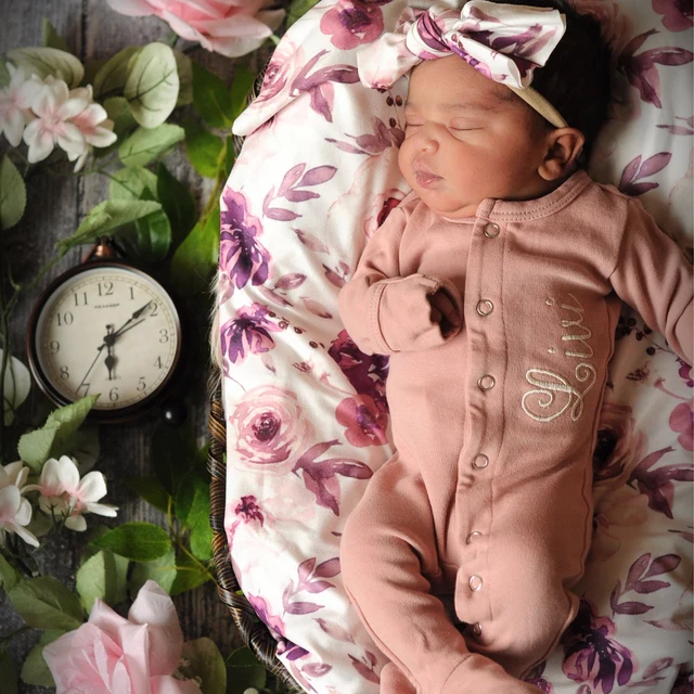 Personalized Baby Monogrammed Going Home Sets| BBCloth51