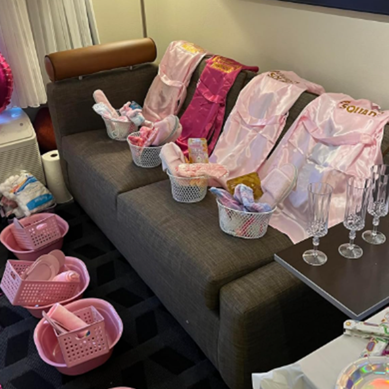 Personalized Girls Birthday Party Silk Robe| Cloth163