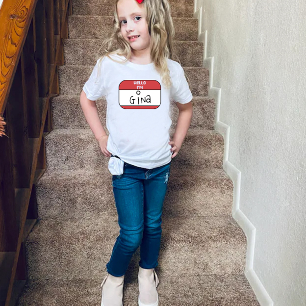 Personalized Kids Alphabet School T-Shirt| Cloth170