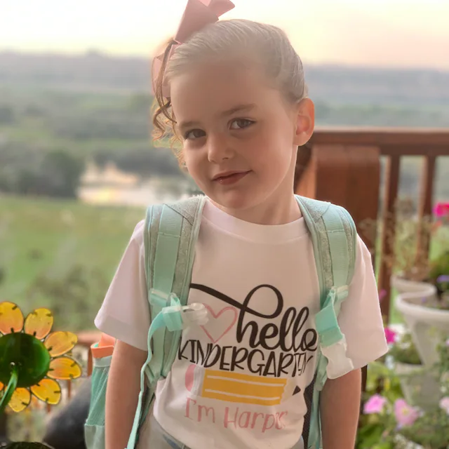 Personalized Kids First Day Of School T-Shirt| Cloth167