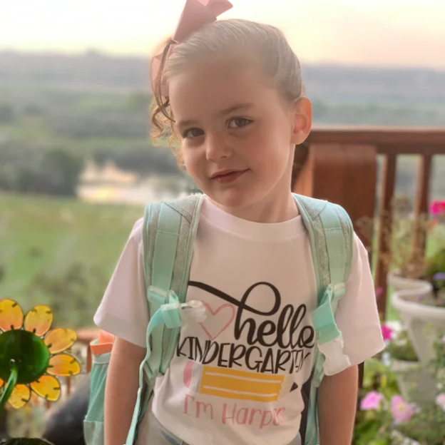 Personalized Kids First Day Of School T-Shirt| Cloth167