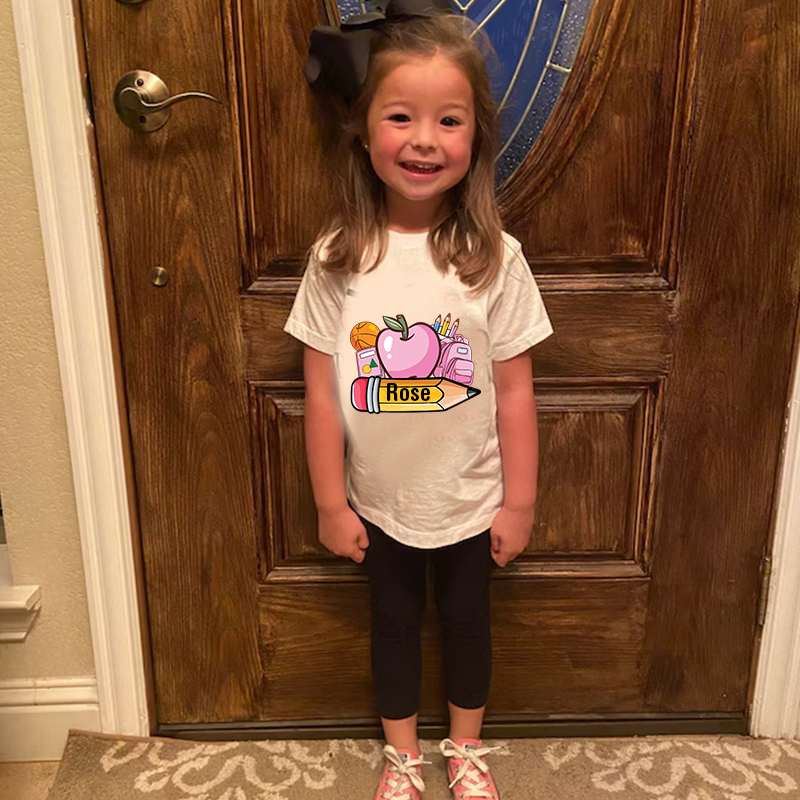 Personalized Kids Back To Schoo T-Shirt| Cloth176