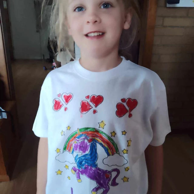 Personalized Kids Coloring Activity T-Shirt| Cloth169