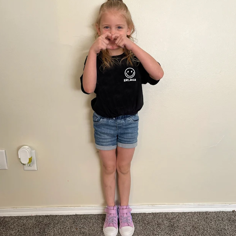 Personalized Girls Birthday Comfort Colors T-Shirt| Cloth172