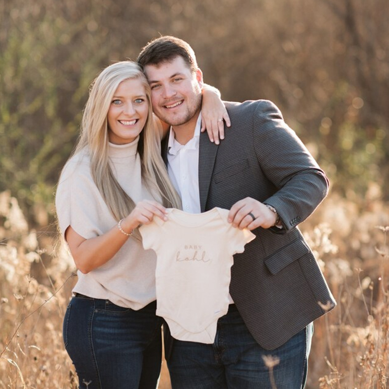 Personalized Baby Embroidered Name Cozy Onesie| BBCloth68