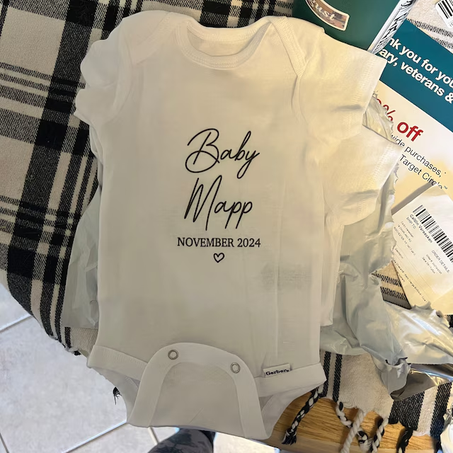 Personalized Baby Natural Cozy Onesie| BBcloth1202