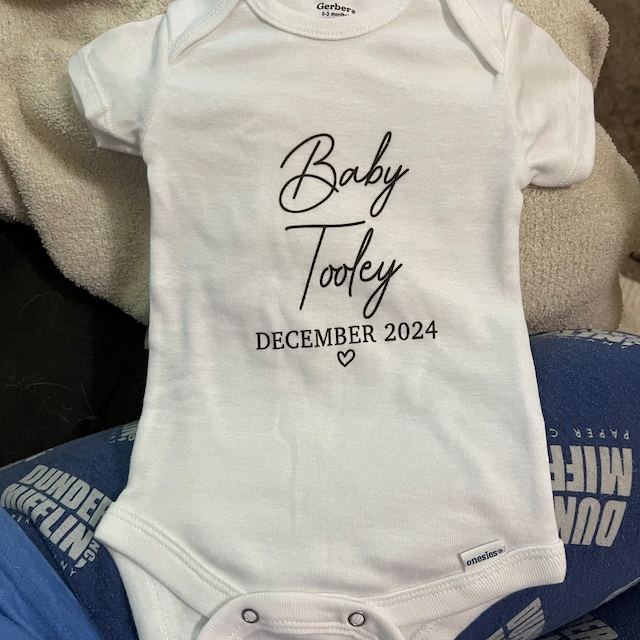 Personalized Baby Natural Cozy Onesie| BBcloth1202