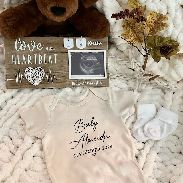 Personalized Baby Natural Cozy Onesie| BBcloth1202
