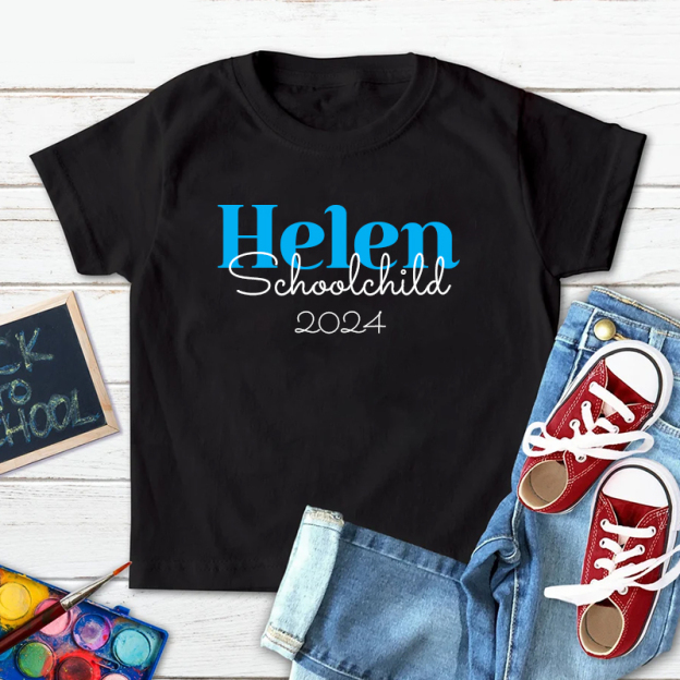 Personalized Kids School child T-Shirt| Cloth1406