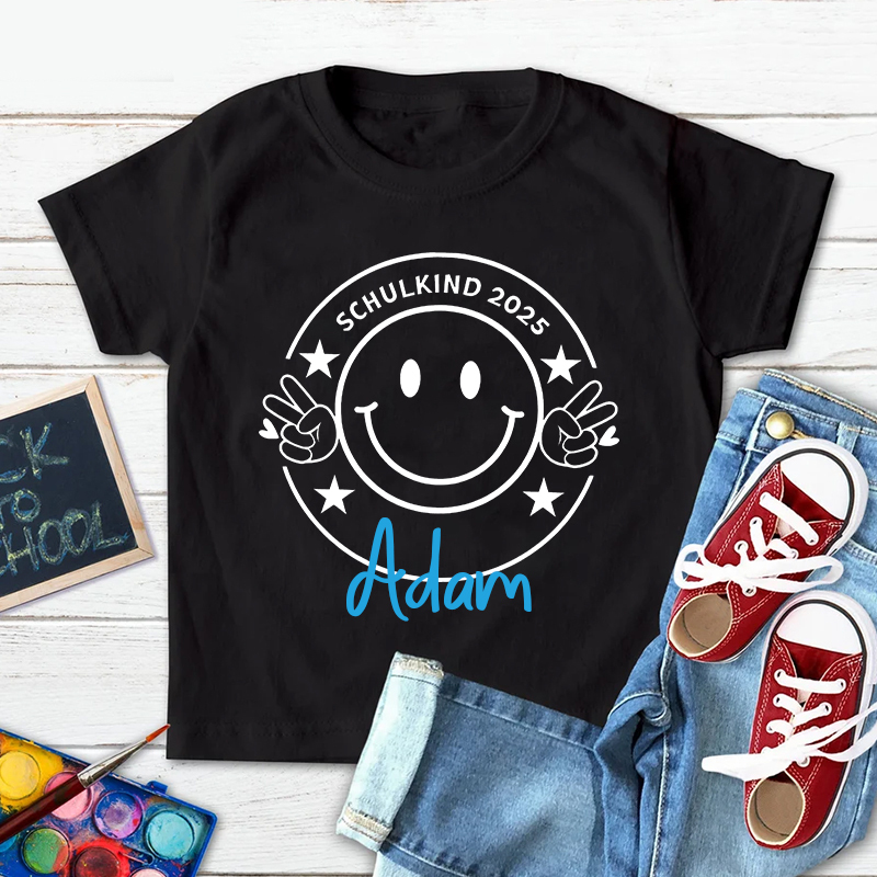 Personalized Kids Back To School Name T-Shirt| Cloth1479