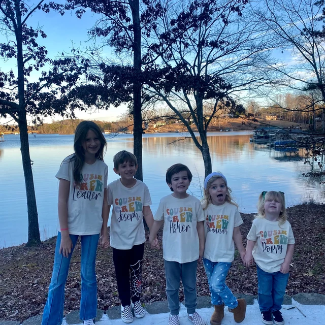 Personalized Kids Cousin Crew Shirt| Cloth1407