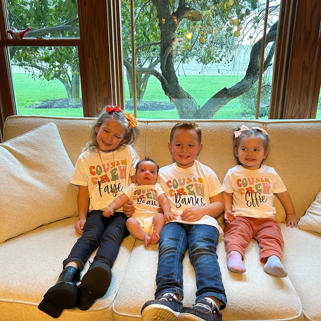 Personalized Kids Cousin Crew Shirt| Cloth1407