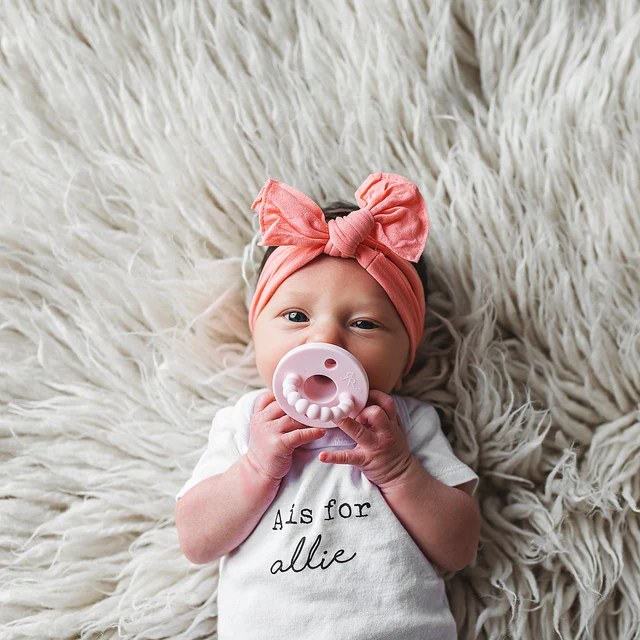 Personalized Baby N is for Name Cozy Onesie| BBcloth2203