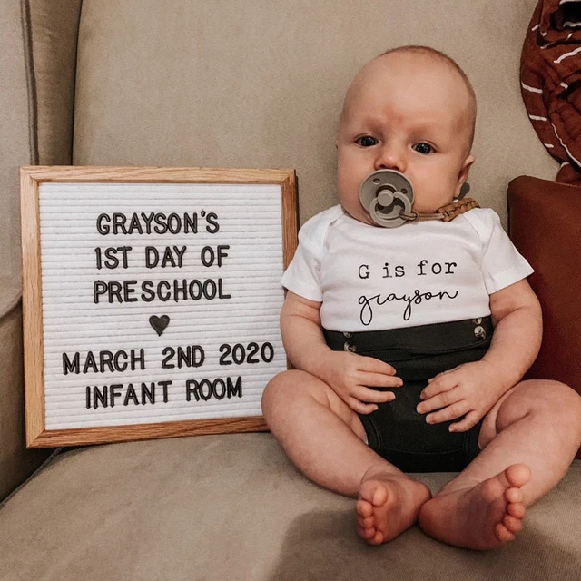 Personalized Baby N is for Name Cozy Onesie| BBcloth2203
