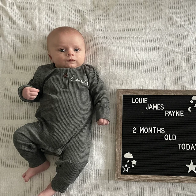 Personalized Baby Solid Color Cozy Onesie| BBcloth69