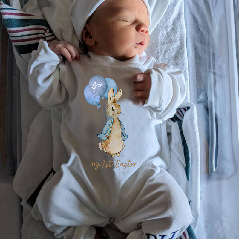 Personalized Baby Rabbit Birth Outfit| BBCloth1216