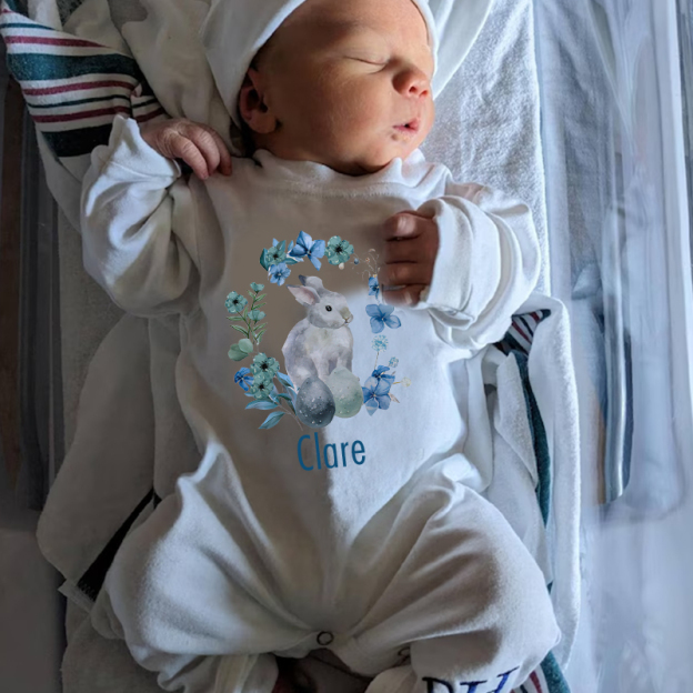 Personalized Baby Easter Outfit| BBCloth1217