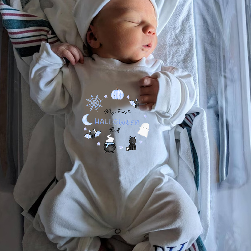 Personalized Baby First Halloween Outfit| BBCloth1207