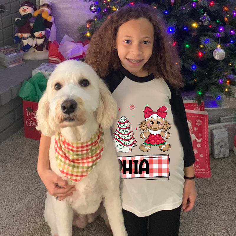 Personalized Kids Christmas Shirt| Cloth12418