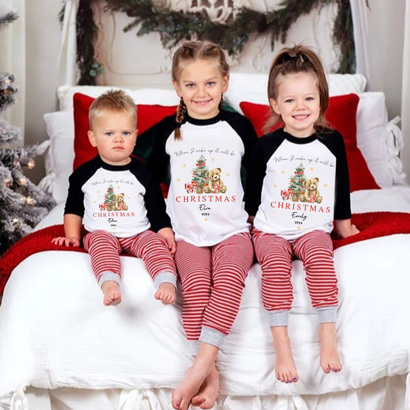 Personalized Kids Christmas Shirt| Cloth12416