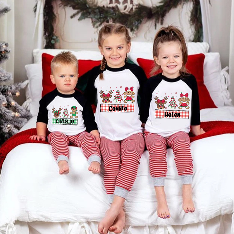 Personalized Kids Christmas Shirt| Cloth12418