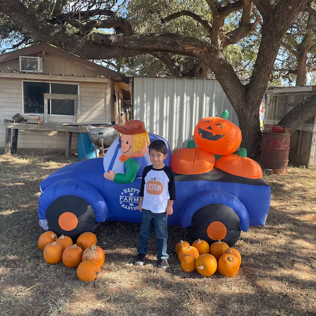 Personalized Kids Pumpkin Name Long Sleeves Shirt| Cloth12414