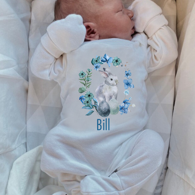 Personalized Baby Easter Outfit| BBCloth1217