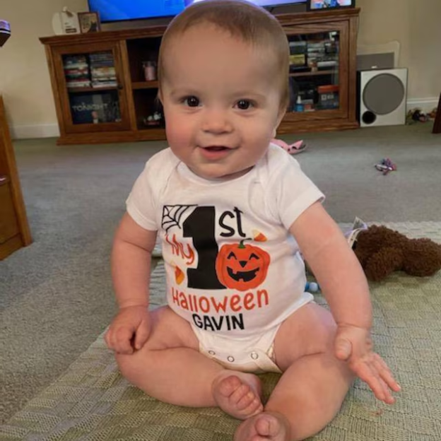 Personalized 1st Halloween Funny Cozy Onesie| BBcloth2204