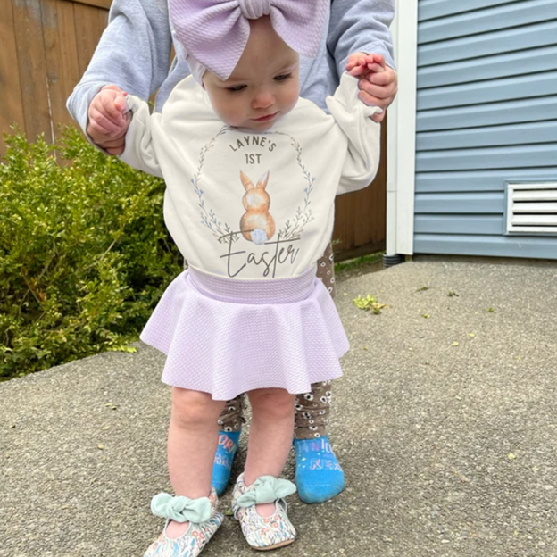 Personalized Baby's First Easter Romper| BBCloth79